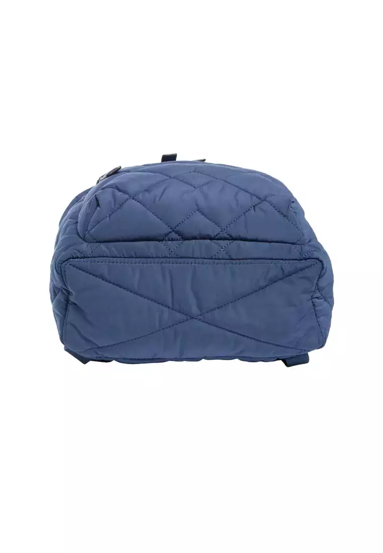 Quilted Nylon Backpack Azure Blue M0011321