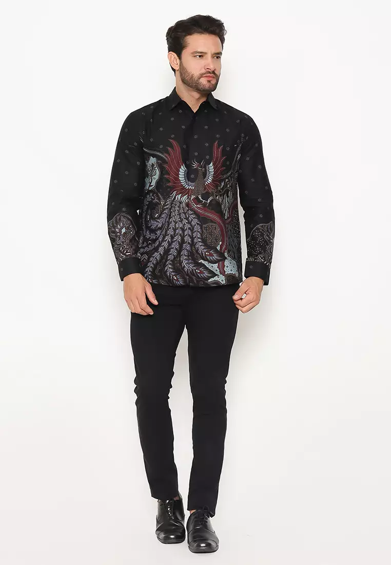 MY AKSA BATIK PRIA KEMEJA PANJANG FURING JIMMY JACINTA