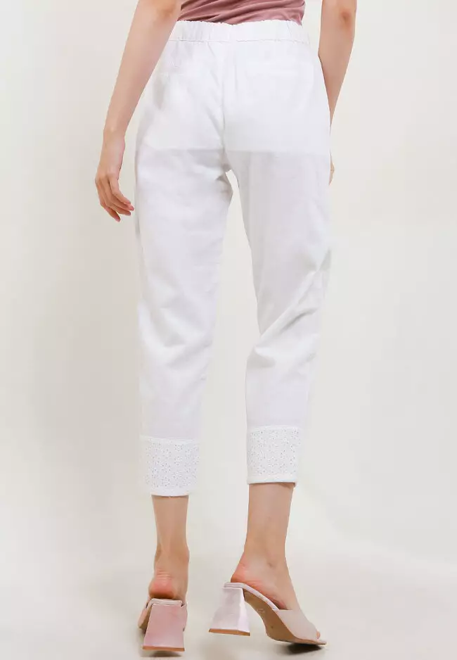 Women's Reflex Tapered Elastic Capri