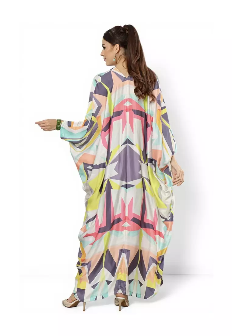 Kanzi Exclusive Short Sleeve Classic Kaftan