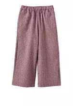 Bordeaux/Marshmallow Check