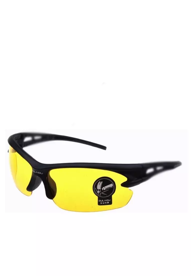 Elodie Sunglasses Kacamata Sepeda Lensa Mercury UV Protection Frame Material Plastic ORIGINAL - Black Yellow