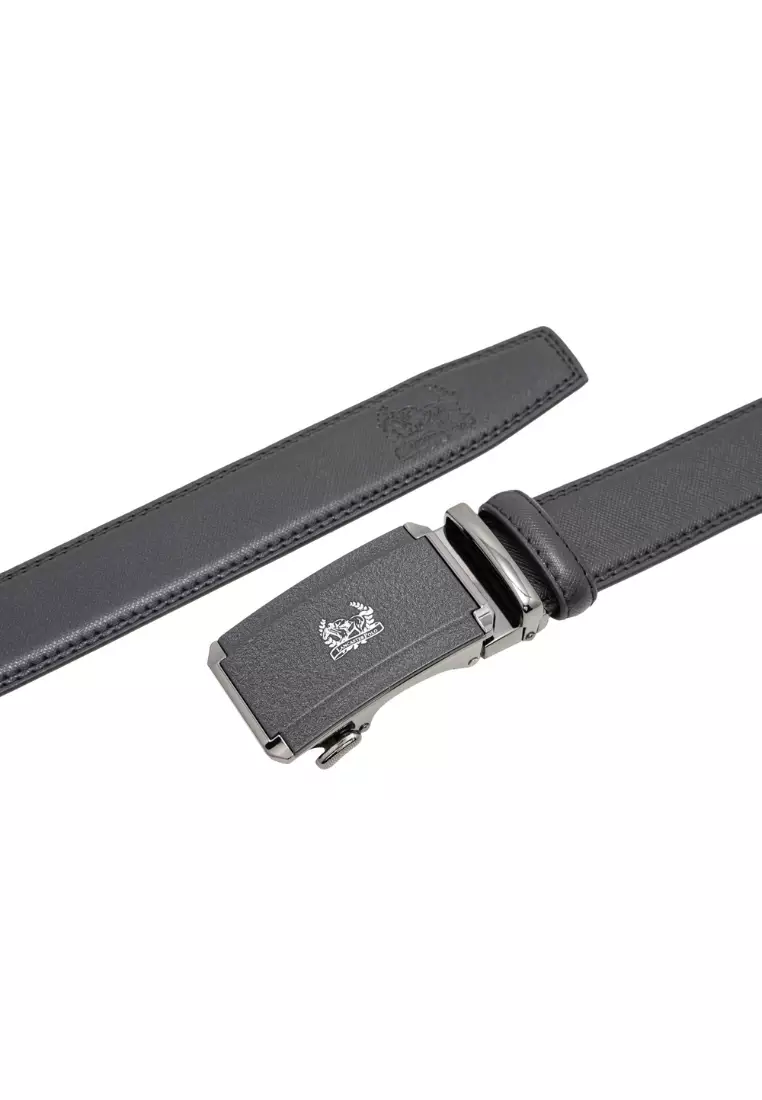 EXTRA SIZE Lancaster Polo Auto Lock Clip Buckle Extra Size Belt for Men PBL 023 EX