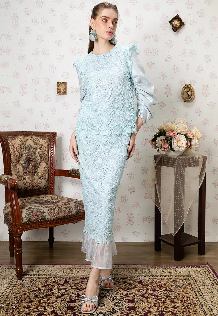 DAHLIA LACE KURUNG SET