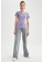 DeFacto purple Short Sleeve V-Neck Cotton T-Shirt 24992AAD4F18D3GS_3