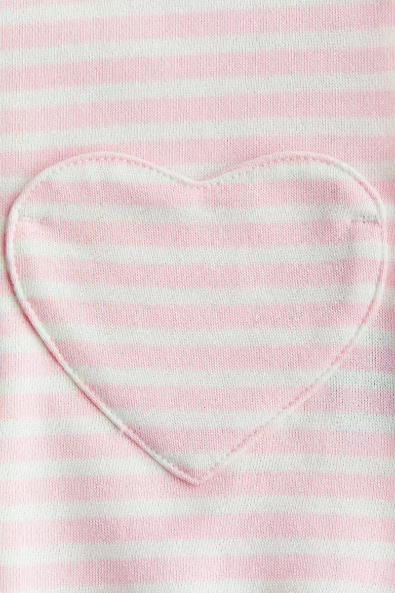 Printed zip-through hoodie