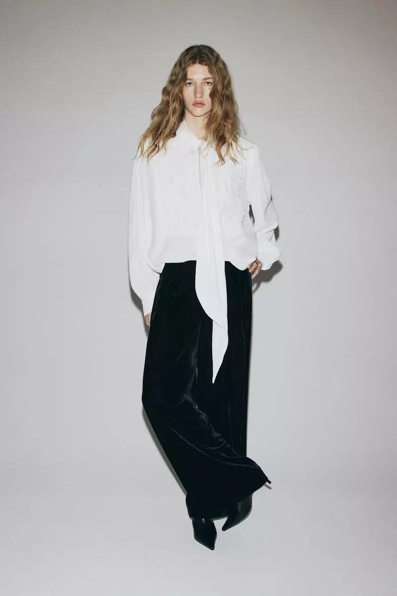 Velour trousers
