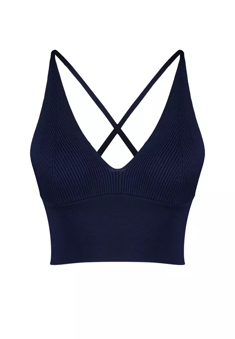 Strappy Knitted Crop Top