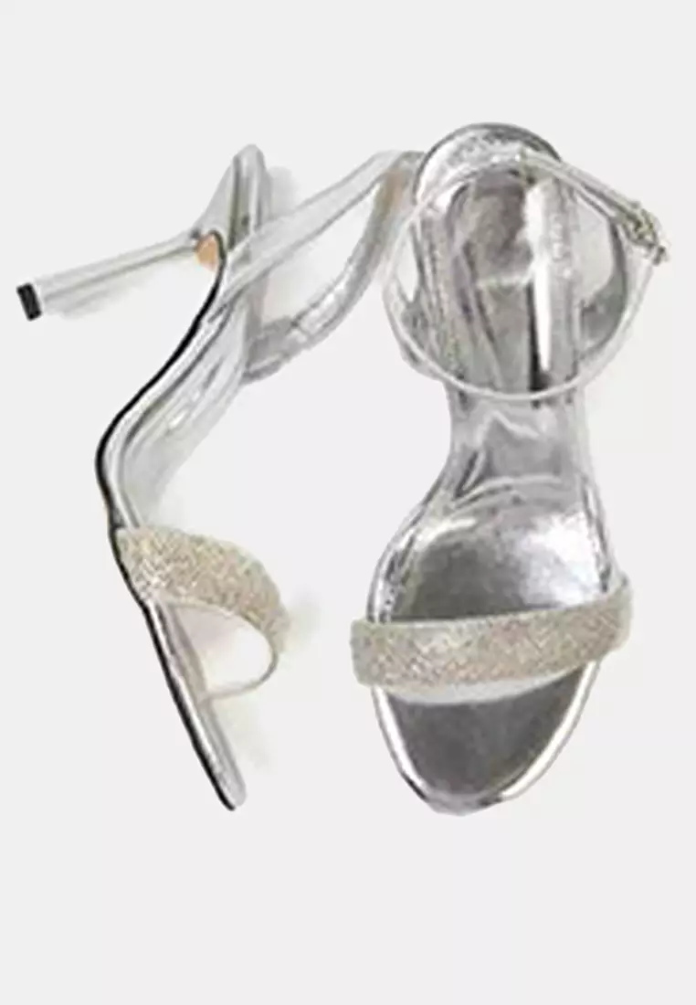 Almond Toe Thin Heeled Sandals