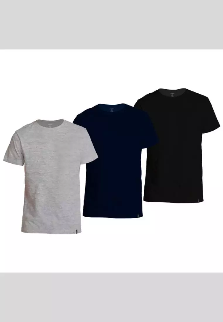 Jockey Crewneck Elance Basic Colors (Pack Of 3)