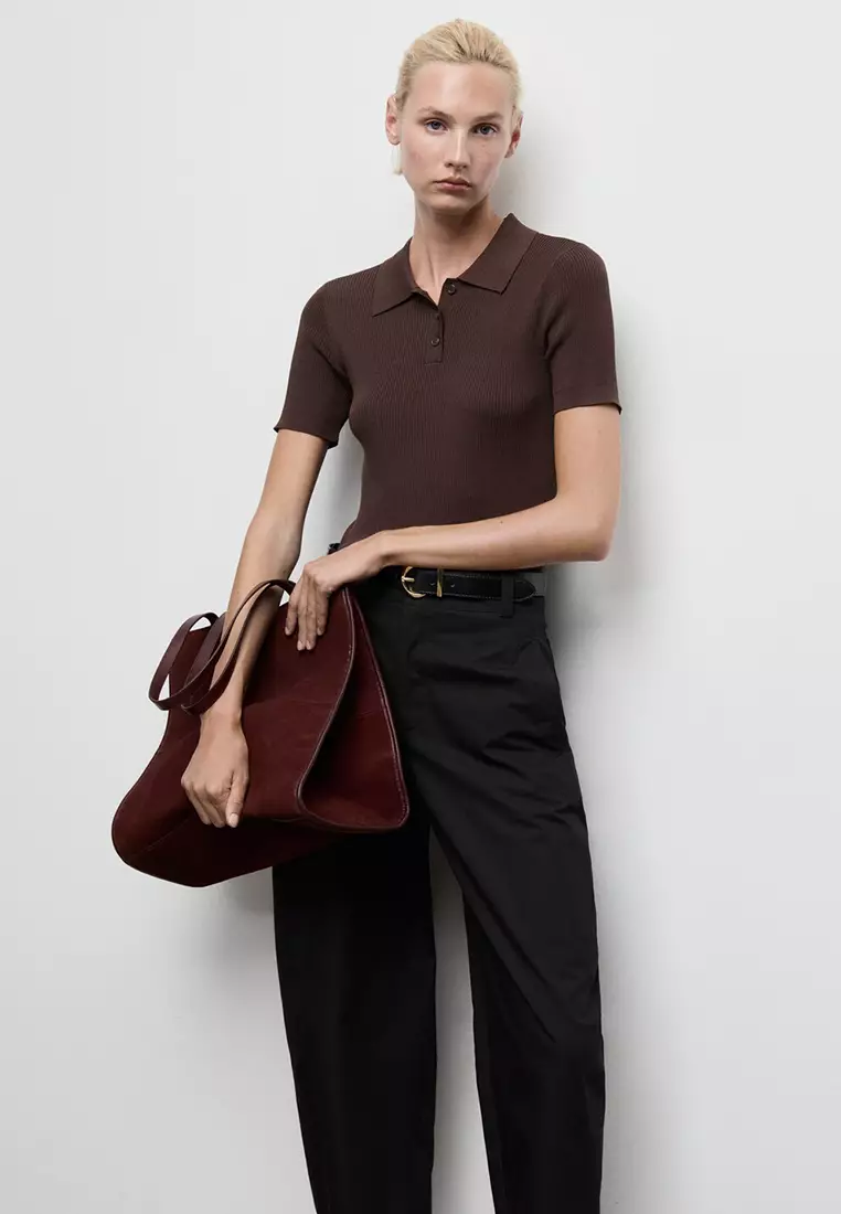 High-Waisted Balloon Trousers