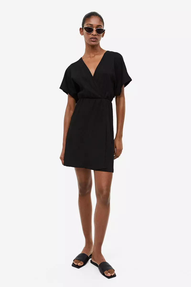 H&m v neck jersey dress hotsell