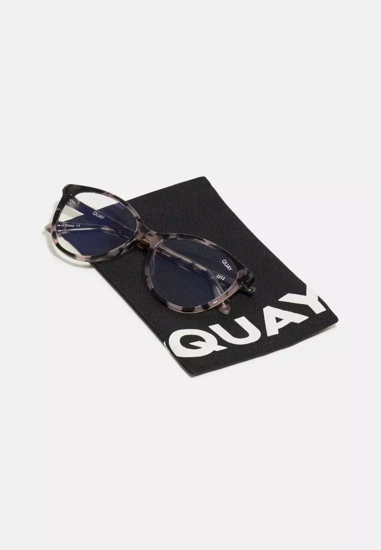 True That Blue Light Glasses - Milky Tort/Clear