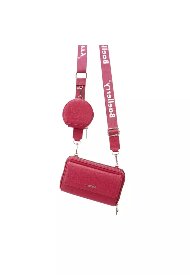 Tas Selempang Wanita Model Dompet Panjang PU Leather Quality Premium ORIGINAL