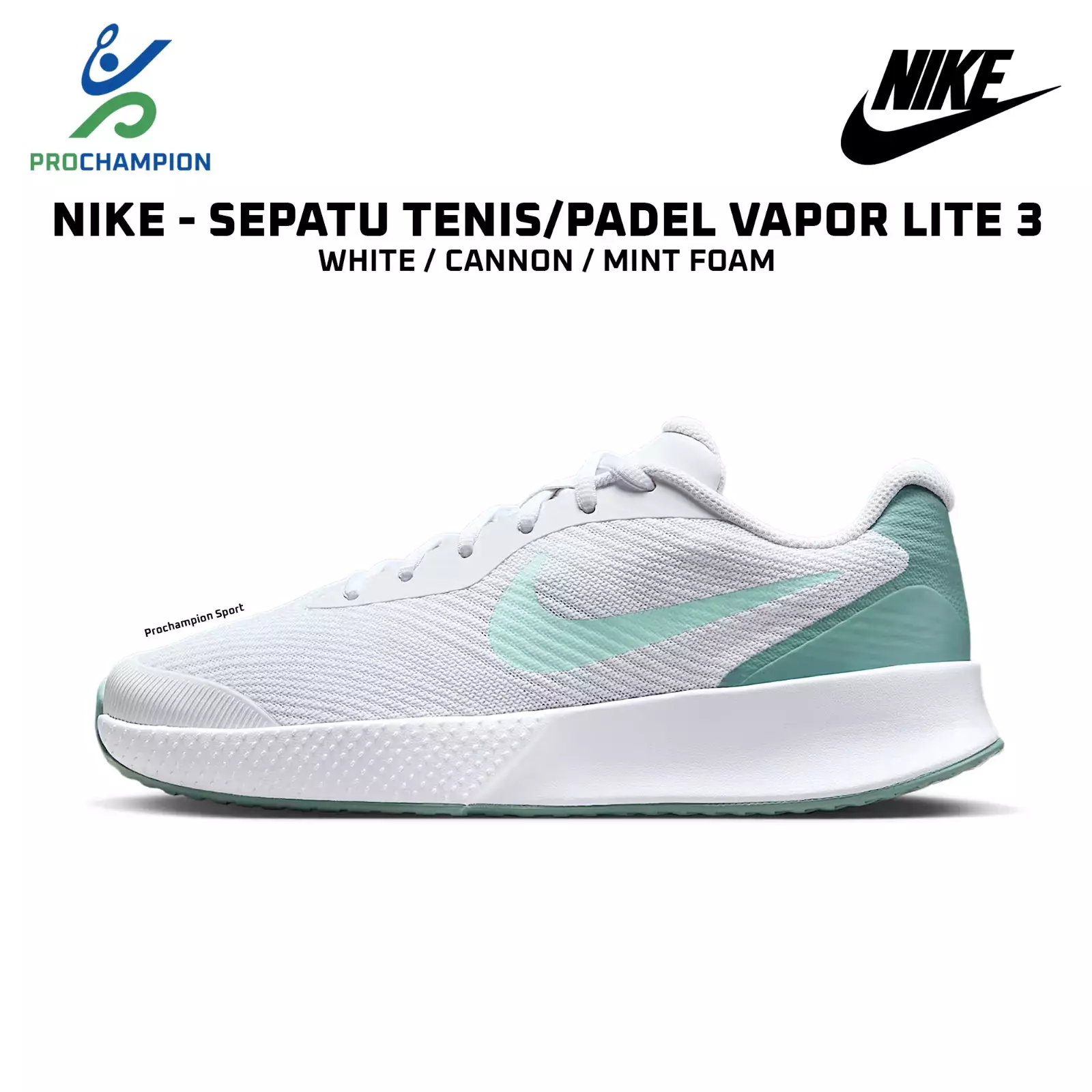 Sepatu Tennis Nike Vapor Pro White Jual PROCHAMP Sepatu Tennis
