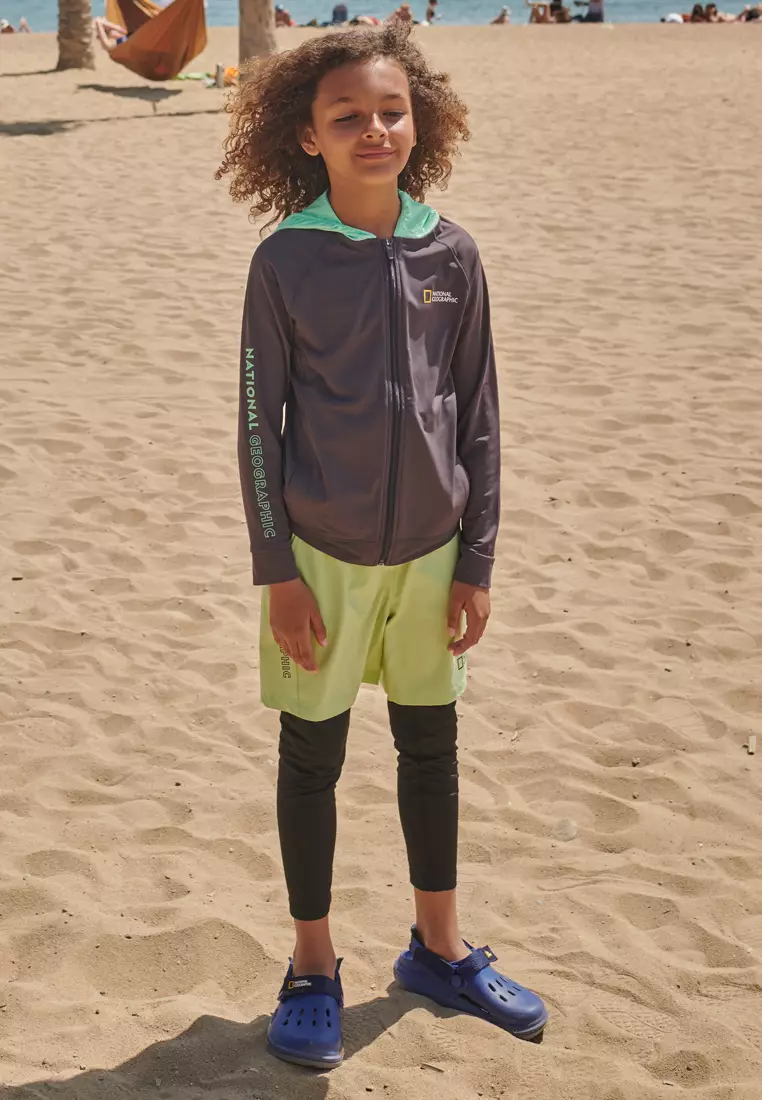 Kids Shorts Over Water Leggings