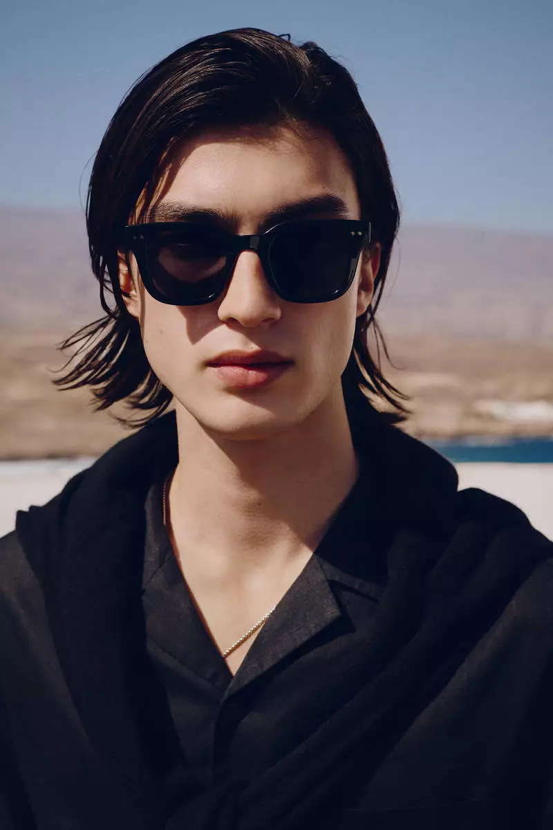 Regular Fit Short-sleeved linen-blend shirt