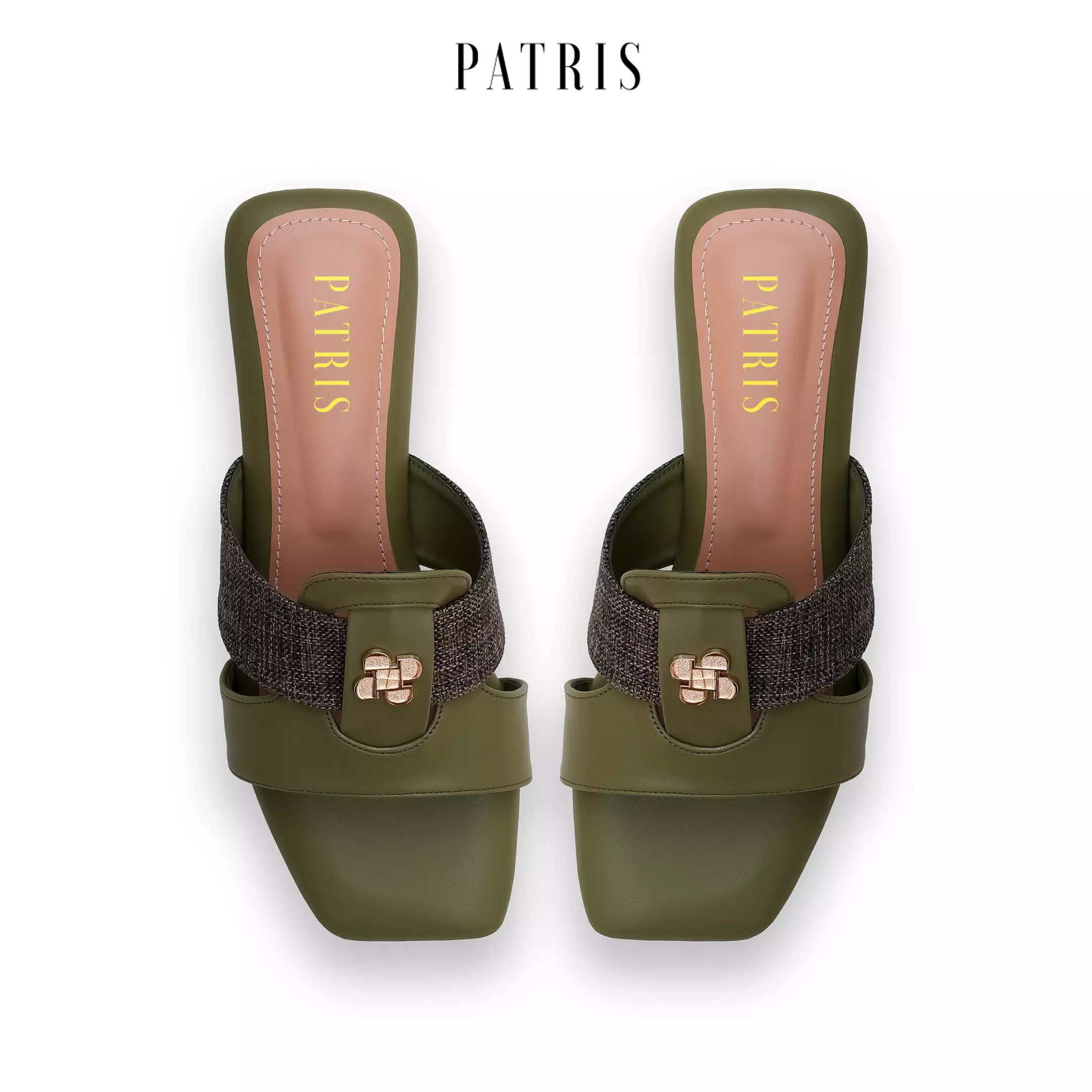 PATRIS Rihana Sandal Wanita Heels / Hak 2 Cm
