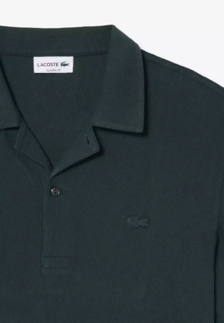 Classic Fit Textured Polo Shirt