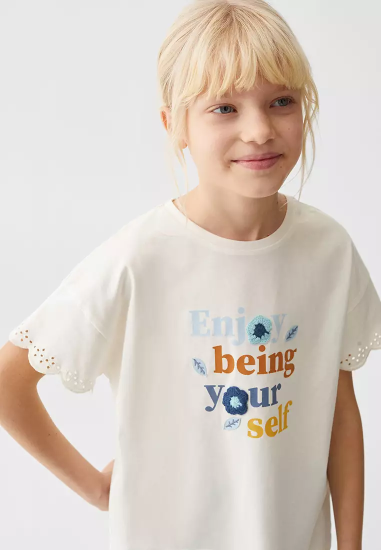 Printed Message T-Shirt