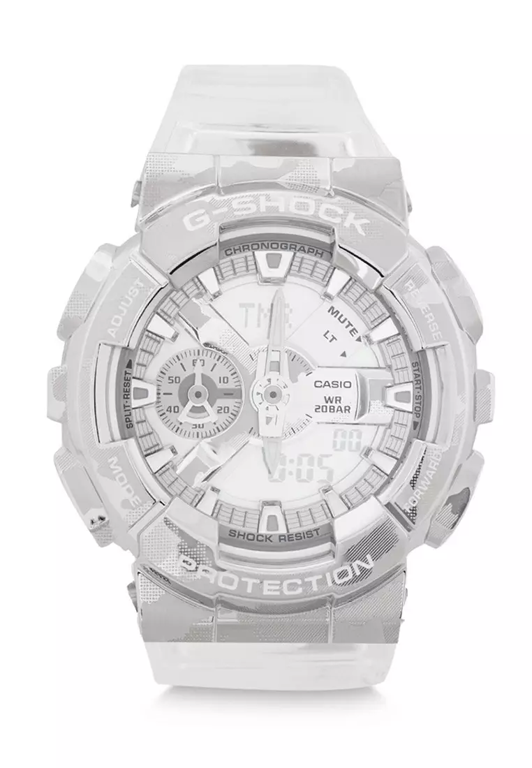 Jual G-shock Casio G-SHOCK Jam Tangan Pria White Transparent