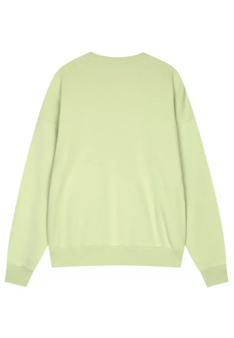 MARITHÉ New Classic Logo Sweatshirt Light Green