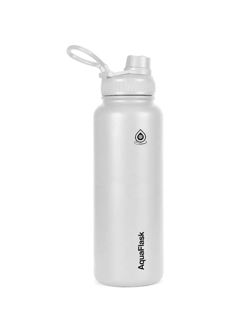 40oz Wide Mouth Water Bottle Artic White
