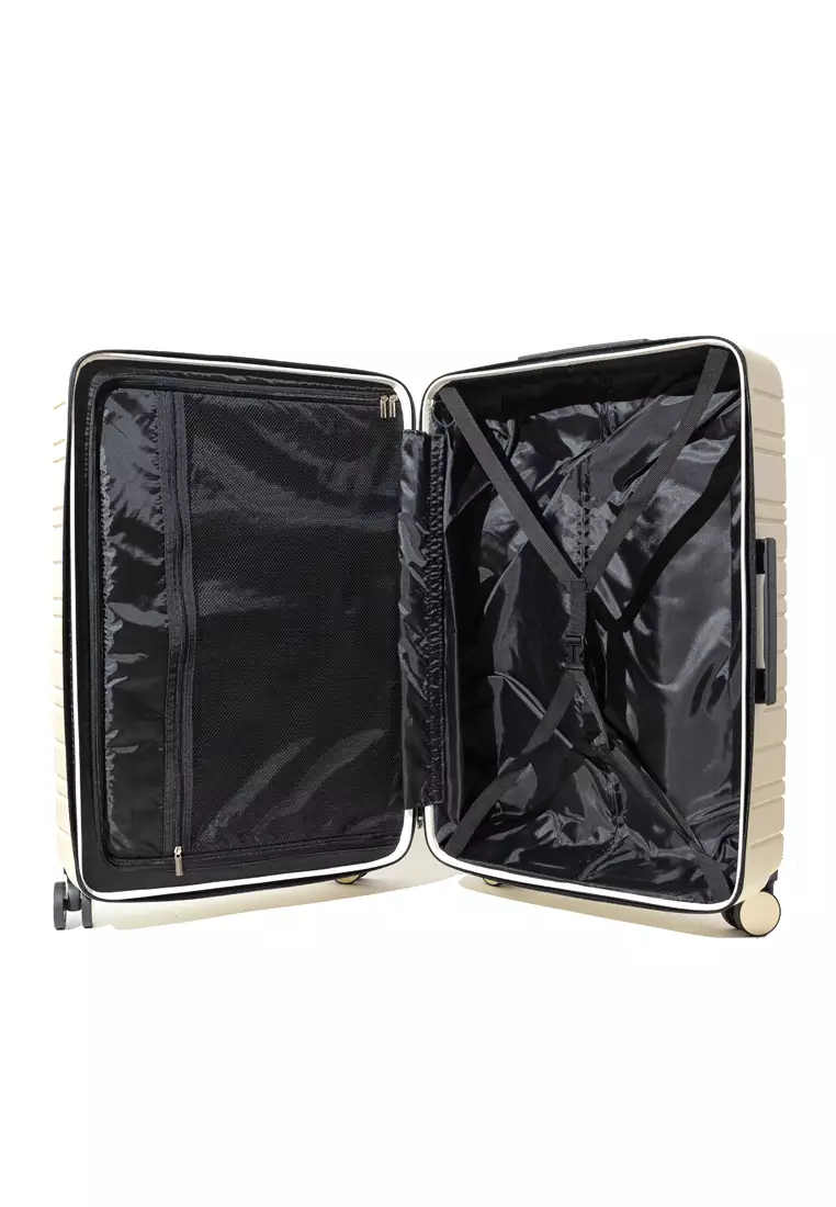 Sigma 28" Large Hard Case Luggage Milky