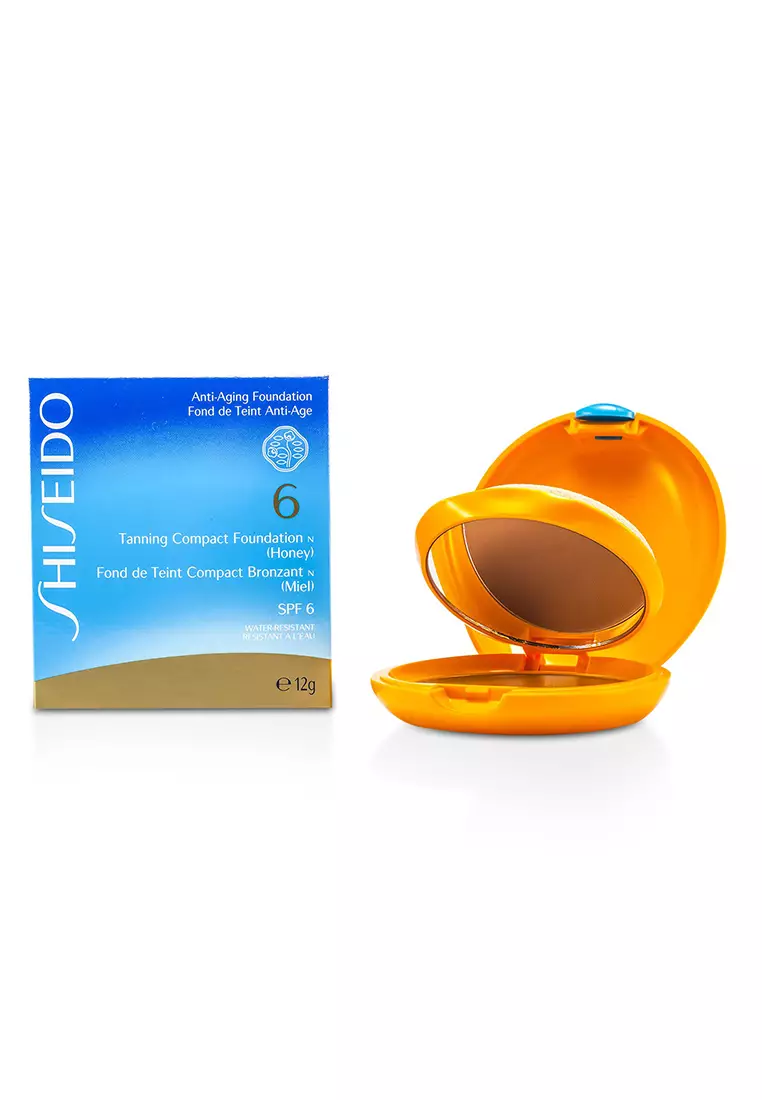 Discount on Shiseido  shoes - SKU: Shiseido - Tanning Compact Foundation N Spf6 - Honey 12g/0.4oz