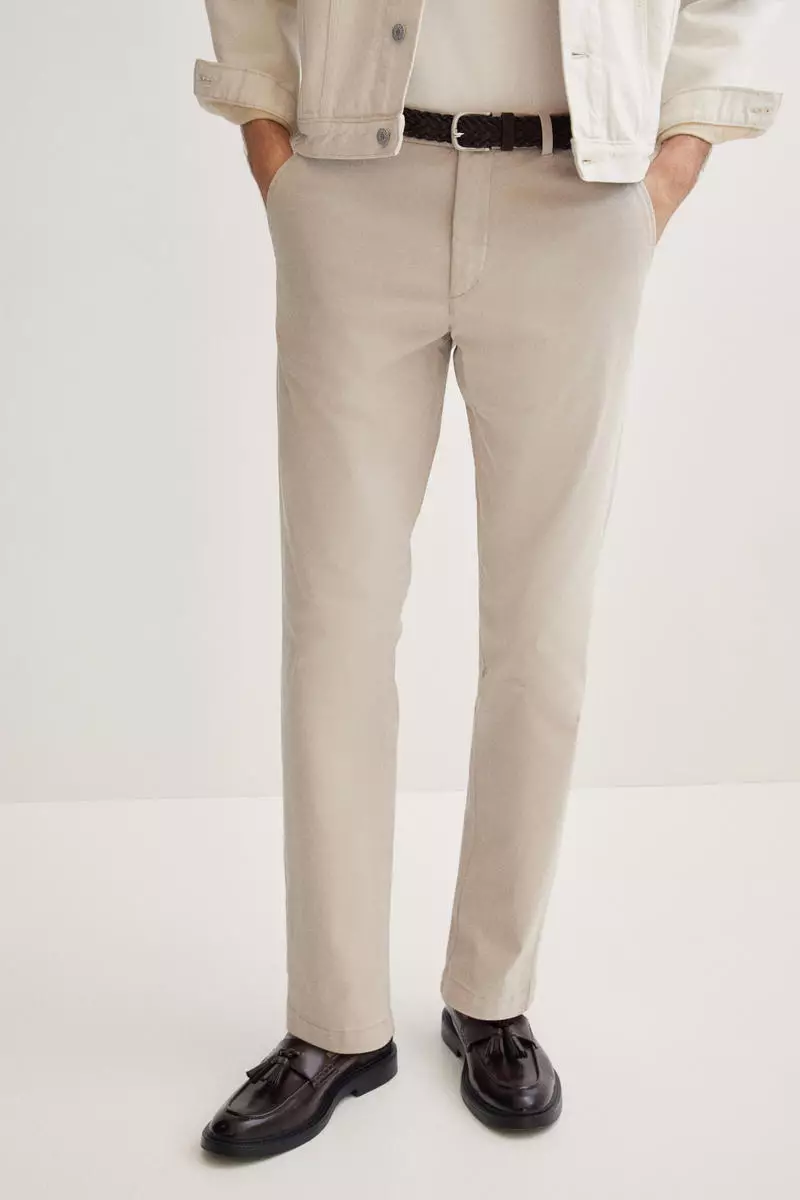 Slim Fit Cotton chinos