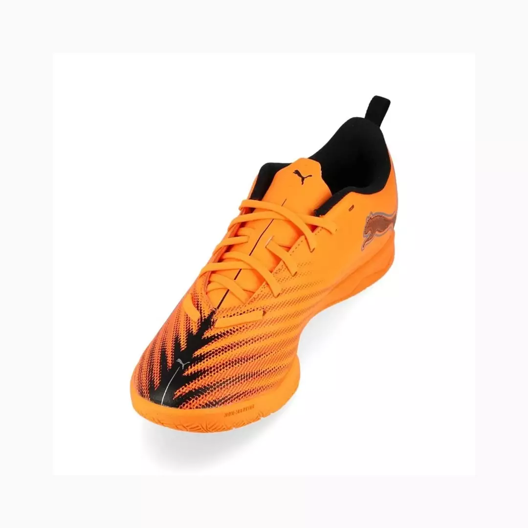 PUMA Ultra 6 Play It Jr 10853803 - Sepatu Futsal Anak (Oranye)