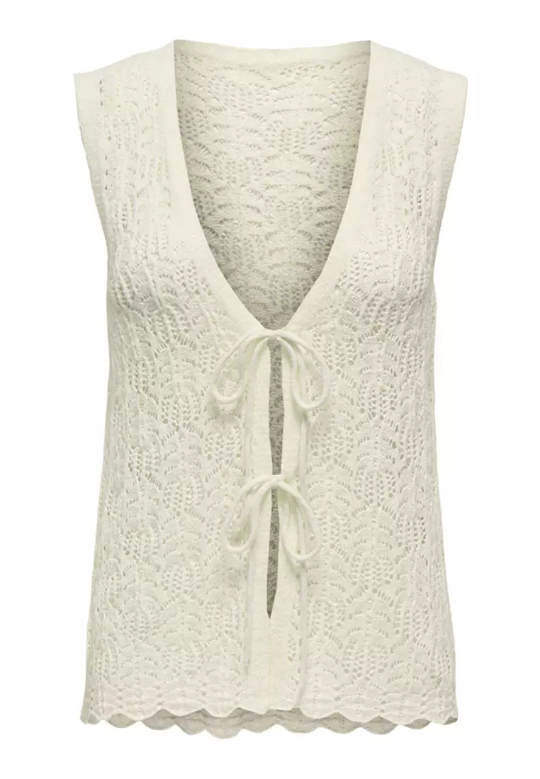 Kofi Bayo V-Neck Tie Vest