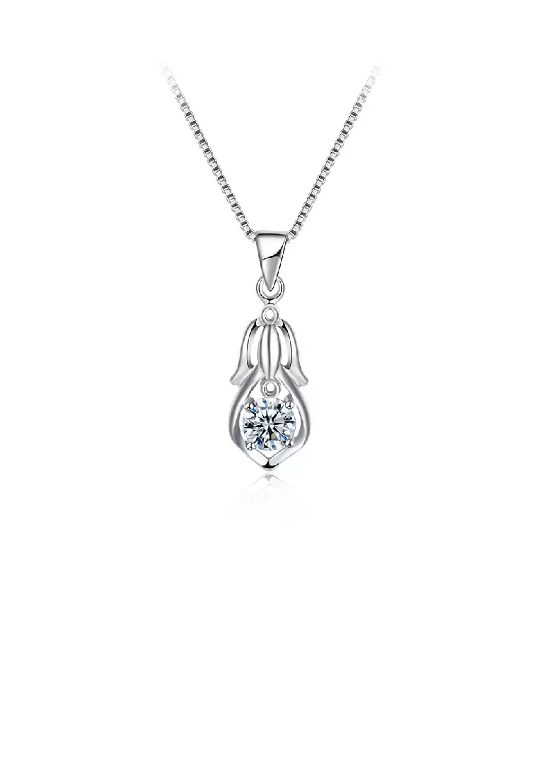Girl necklace deals pendant