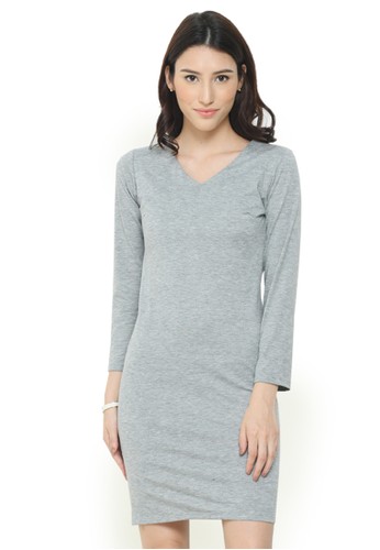 Sachel Dress Grey