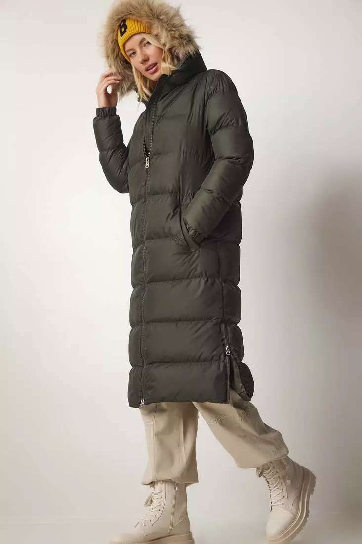 Full length outlet down coat