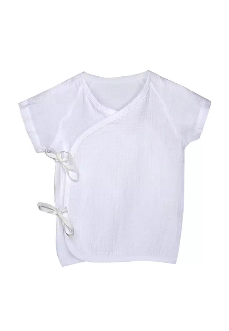 Buy Meet My Feet Mallows Lamu Short Sleeves Side-Tie For Infants