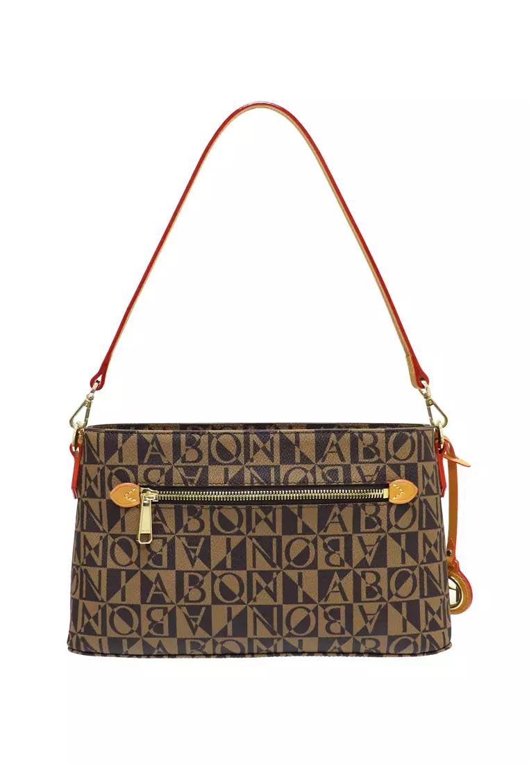 Buy BONIA Bonia Carla Monogram Shoulder Bag 2025 Online ZALORA - Main Image
