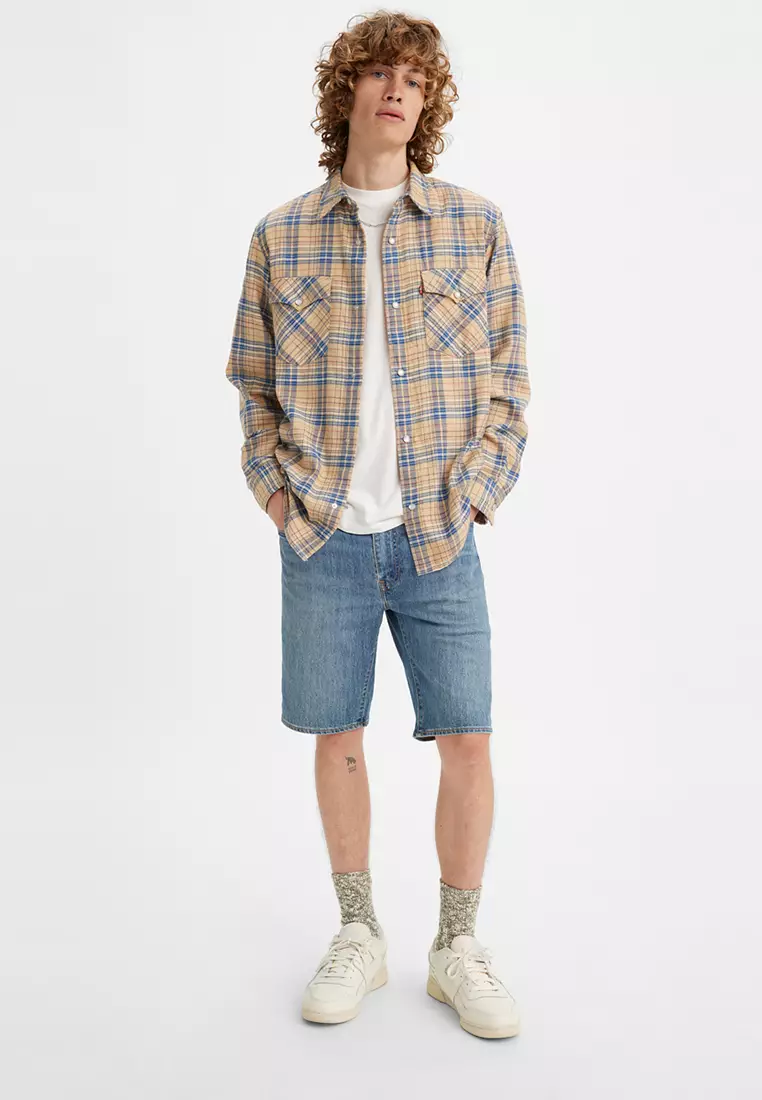 Levi's® 男士 405 經典直筒牛仔短褲