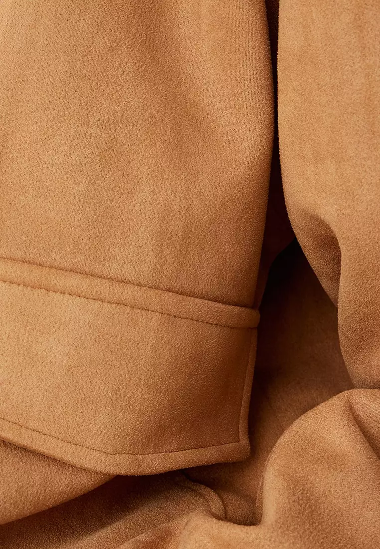 Suede Look Jacket