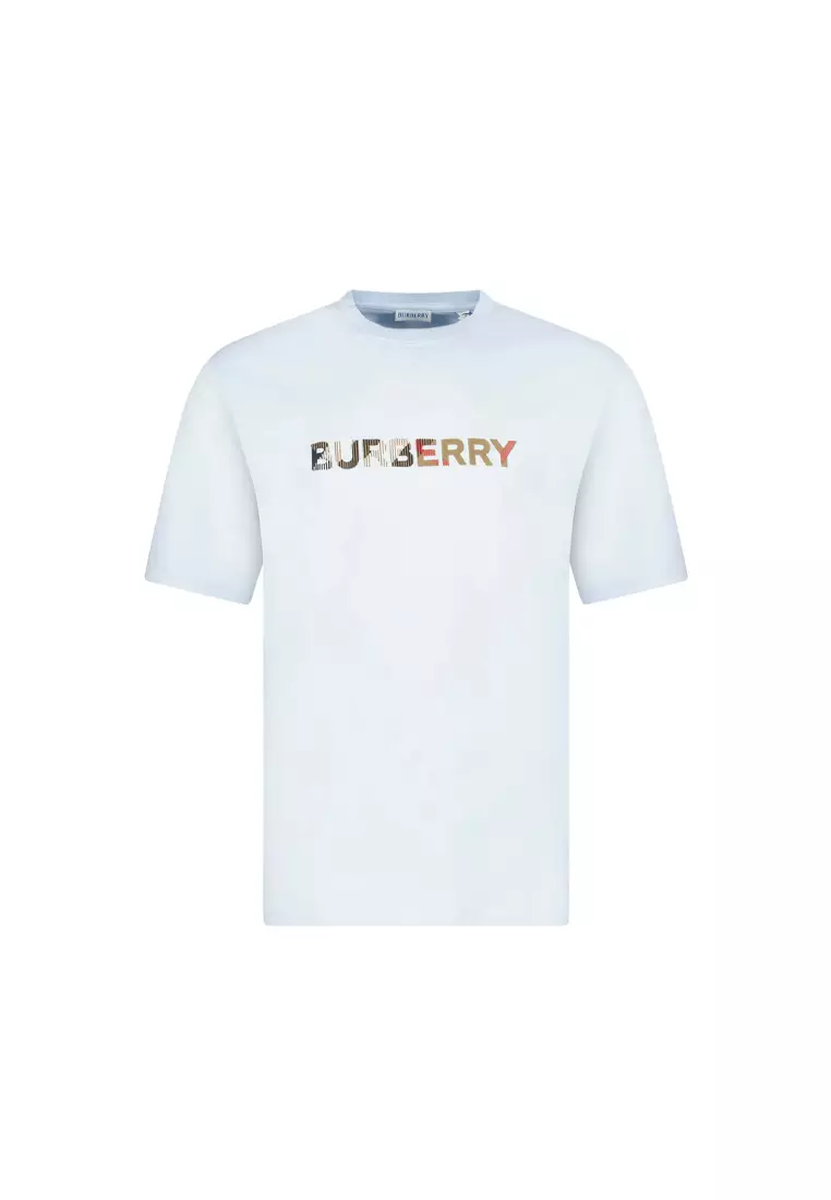 BURBERRY Men's Short Sleeved T-shirt in Blue 81209471 2026 | Buy