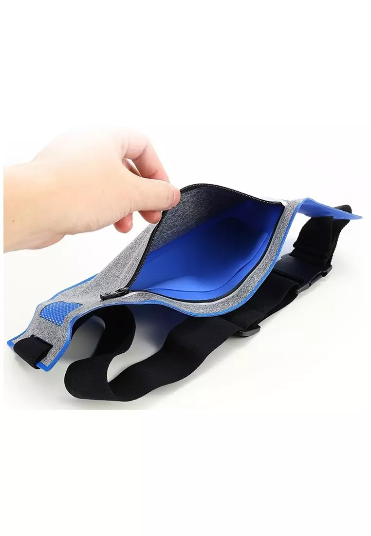 Tas Pinggang Running Waist Bag Multifungsi Material Lycra Fabric ORIGINAL