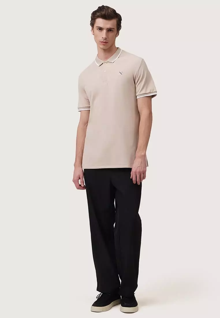 Polo Shirt With Contrast Trim