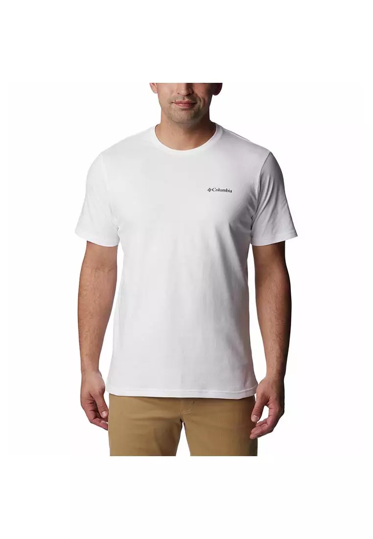 Columbia Herren T-Shirt North Cascades – Kurzarm, 100% Baumwolle, Regular Fit, Perfekt Für Sommer