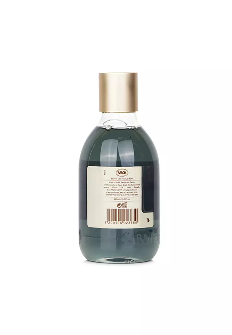 SABON - Shower Oil - Mango Kiwi (Plastic Bottle) 300ml/10.5oz
