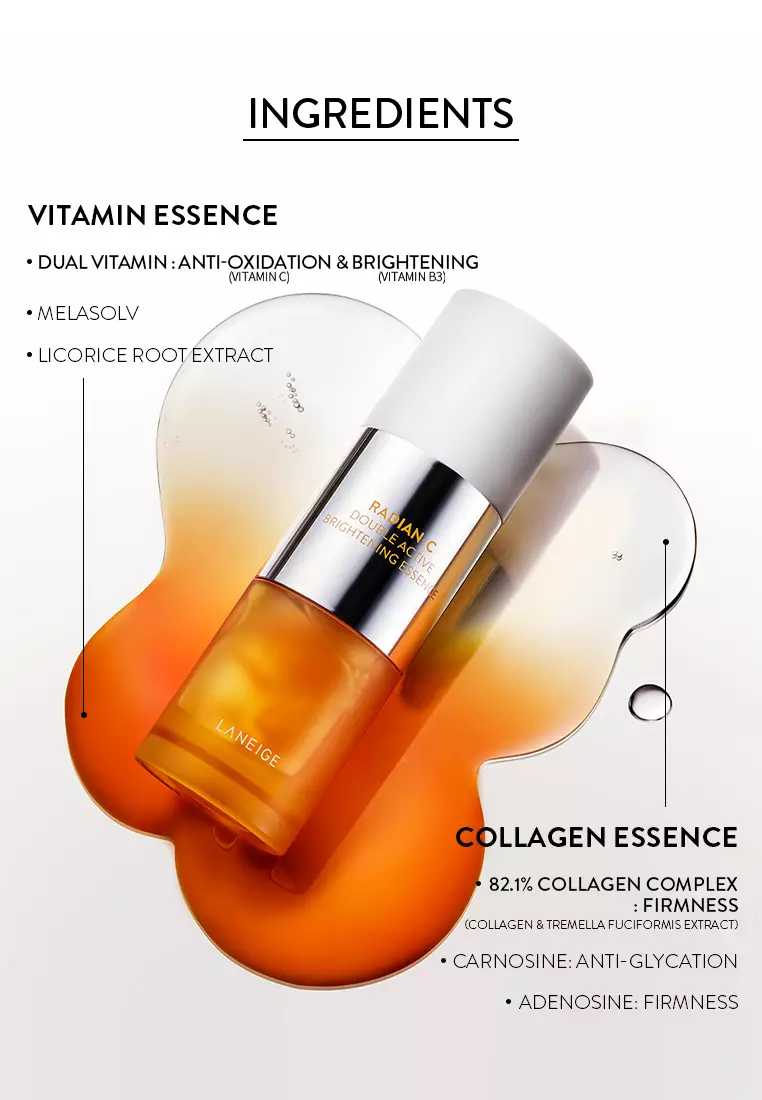 Laneige Radian-C Double Active Brightening Essence