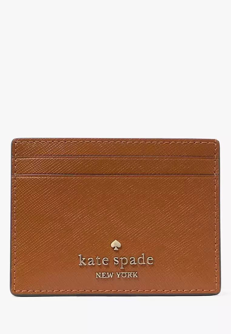 Card Holder Kate Spade Tan Wallet Buy Kate Spade Madison Small