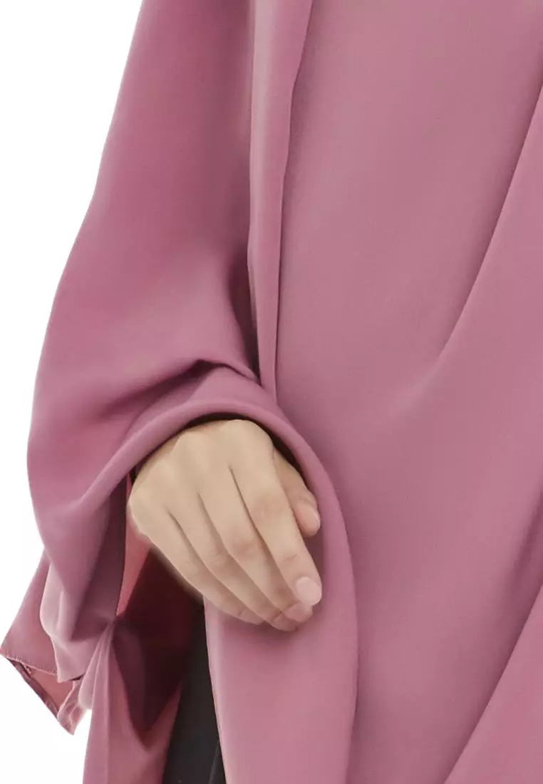 Queenza Zayidan French Khimar Hijab Ameera - Pink