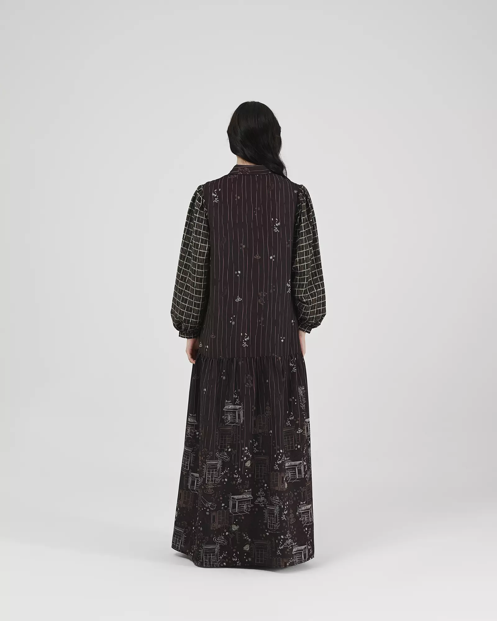 Geulis.id CANDICE DRESS - Brown