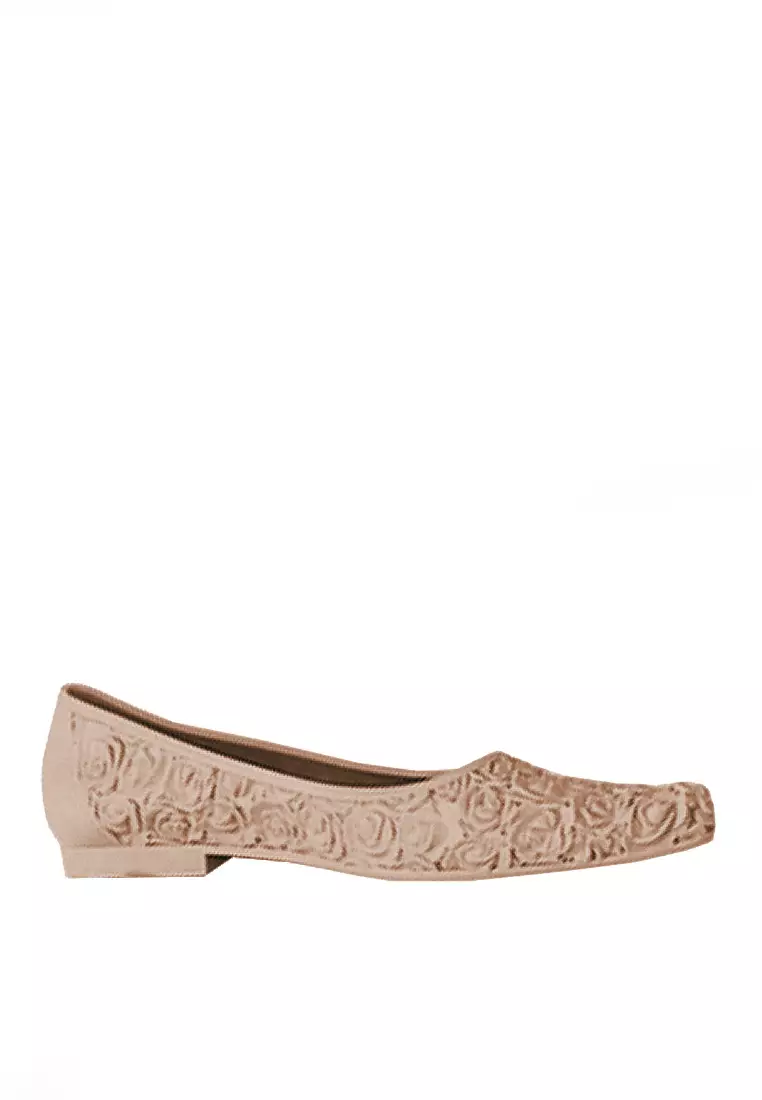 Discount on Twenty Eight Shoes  shoes - SKU: VANSA Rose Jelly Rain Flats Shoes VSW-R202