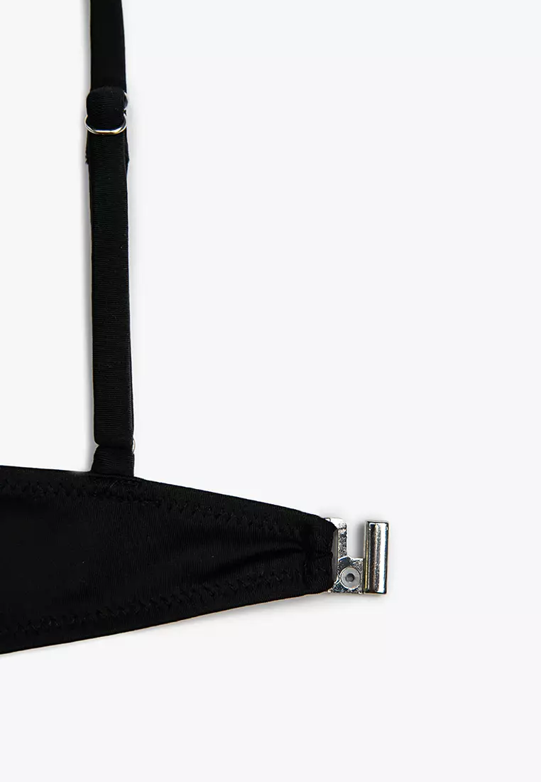 Triangle Bikini Top Thin Straps